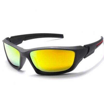 Lunettes plates grandes et carrées de style rétro