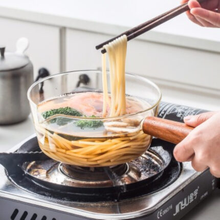 Pot à lait en verre