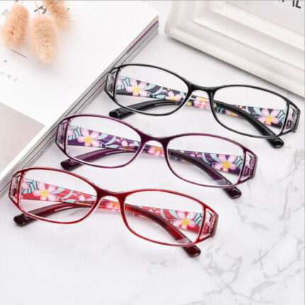 Lunettes de lecture imprimées légères pour femmes