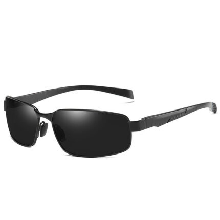 Lunettes de soleil polarisées en aluminium et magnésium pour la conduite et la vision nocturne