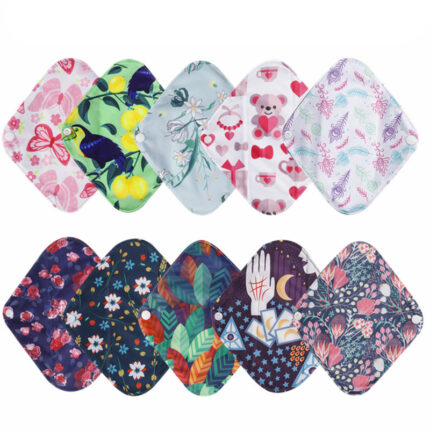 Serviette hygiénique imperméable et lavable