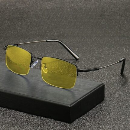 Lunettes de vision nocturne anti-reflets HD ultra-légères pour feux de route