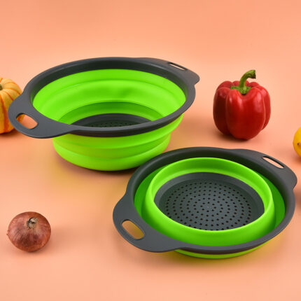 Ustensiles de cuisine circulaires pliants