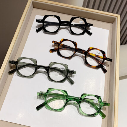 Lunettes presbyopiques à monture rétro anti-lumière bleue. Lunettes de lecture pour hommes